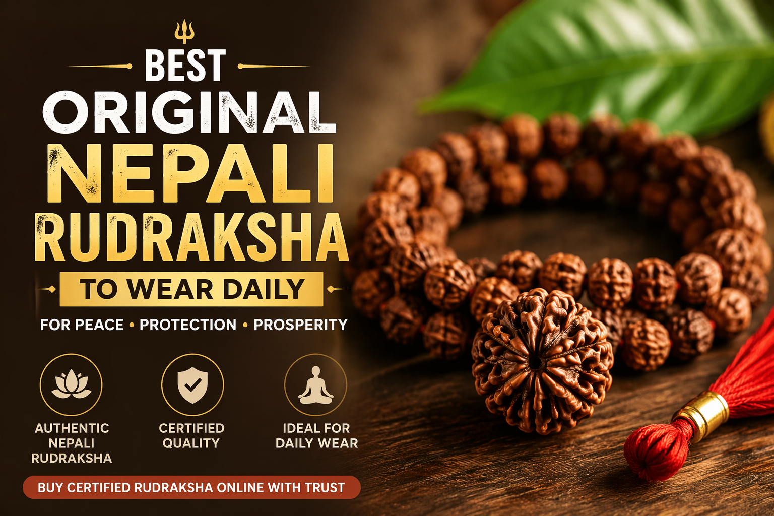buy original nepali rudraksha