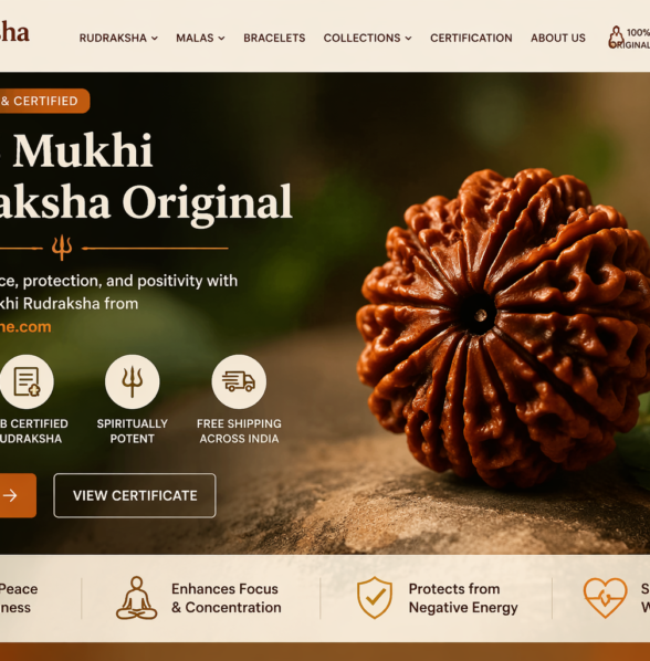 buy 5 mukhi original rudraksha